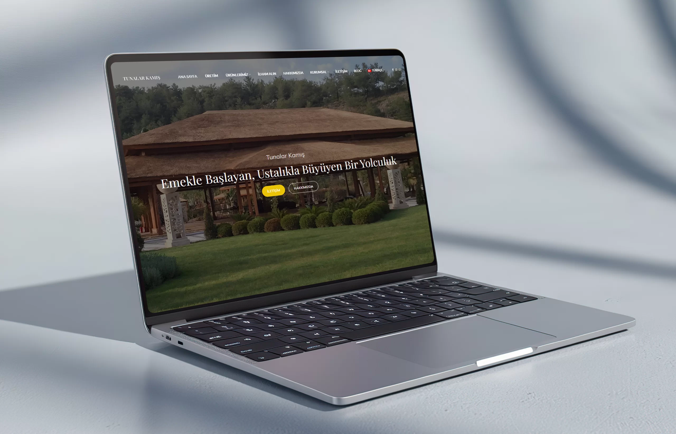 Ensistem olarak, Tunalar Kamış’ın dijital dünyadaki varlığını güçlendirmek amacıyla kurumsal web sitesi tasarım ve geliştirme hizmetleri sunduk. Modern ve kullanıcı dostu arayüzler ile ziyaretçilerin siteyi rahatça keşfetmesini ve ürünlere kolayca erişmesini sağladık.